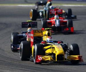 Układanka Witalij Pietrow - Renault - Bahrajn 2010