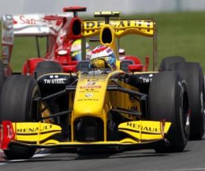 Układanka Witalij Pietrow - Renault - Montreal 2010