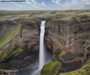 Układanka Wodospad Háifoss, Islandia