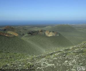 Układanka Wulkaniczny krajobraz, Lanzarote