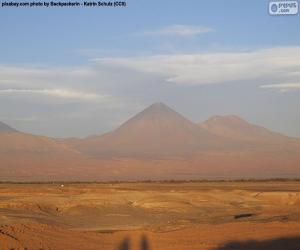 Układanka Wulkany w Atacama, Chile