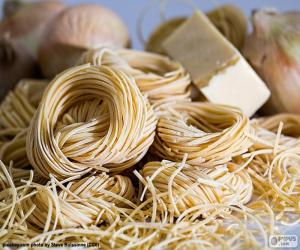 Układanka Włoskie makarony, spaghetti