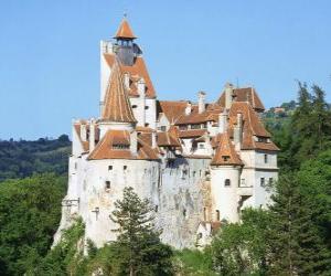 Układanka Zamek Bran, Romania