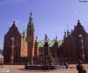 Układanka Zamek Frederiksborg, Hillerød, Dania