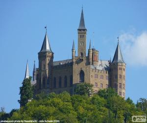 Układanka Zamek Hohenzollern, Niemcy