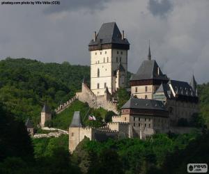 Układanka Zamek Karlštejn