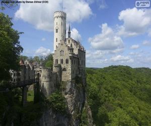 Układanka Zamek Lichtenstein, Niemcy