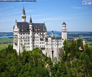 Układanka Zamek Neuschwanstein
