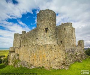 Układanka Zamek w Harlech, Walia