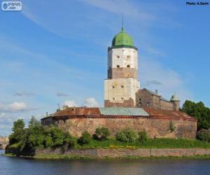 Układanka Zamek w Vyborg, Vyborg, Federacja Rosyjska