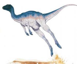 Układanka Zefirozaur był bipedal korytarza tylko 1,8 m długości o wadze 50 kg