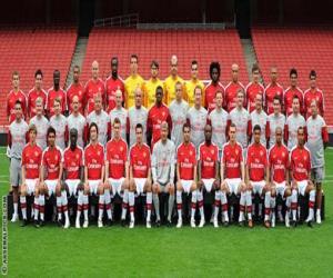 Układanka Zespół Arsenal FC 2009-10