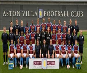 Układanka Zespół Aston Villa FC 2009-10