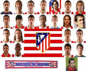 Układanka Zespół Atlético Madryt 2010-11