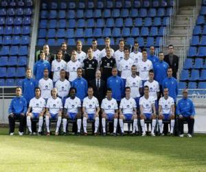 Układanka Zespół CD Tenerife 2008-09