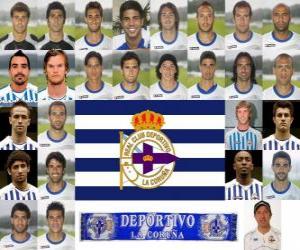 Układanka Zespół Deportivo de La Coruña 2010-11