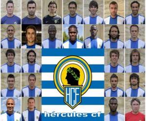 Układanka Zespół Hércules Alicante 2010-11