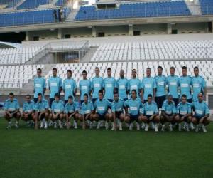 Układanka Zespół Málaga CF 2009-10