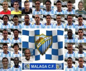 Układanka Zespół Málaga CF 2010-11