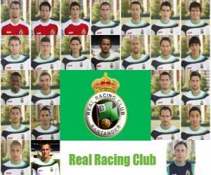 Układanka Zespół Racing Santander 2010-11