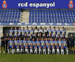 Układanka Zespół RCD Espanyol 2008-09