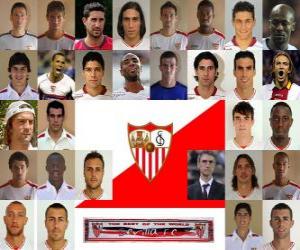 Układanka Zespół Sevilla FC 2010-11