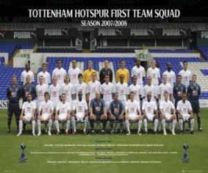 Układanka Zespół Tottenham Hotspur FC 2007-08