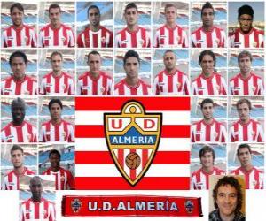 Układanka Zespół Unión Deportiva Almería 2010-11