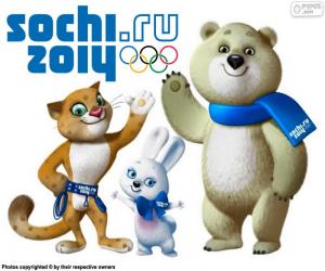 Układanka Zimowe Igrzyska Olimpijskie w Soczi 2014