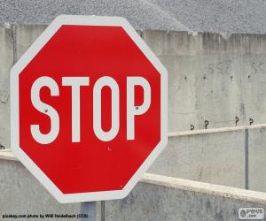 Układanka Znak stop