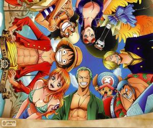 Układanka Znaki z One Piece