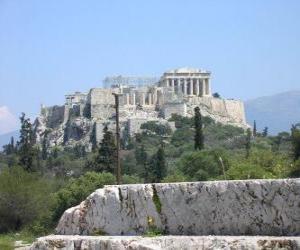 Układanka Zobacz świątynie greckie miasto