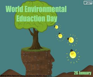 Układanka Światowy Dzień Edukacji Ekologicznej