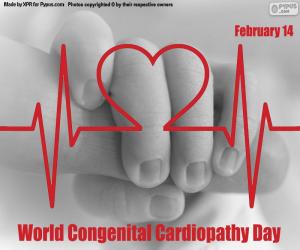 Układanka Światowy Dzień Kardiopatii Wrodzonej