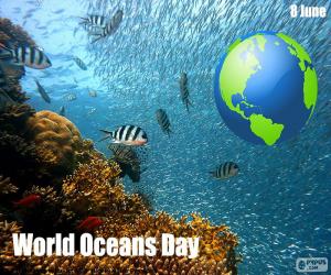 Układanka Światowy dzień Oceanów