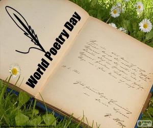 Układanka Światowy Dzień Poezji