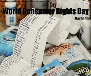 Układanka Światowy Dzień Praw Konsumentów