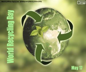 Układanka Światowy Dzień Recyklingu