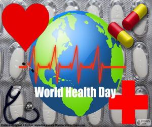Układanka Światowy Dzień Zdrowia