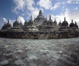 Układanka Świątyni Borobudur, Indonezja