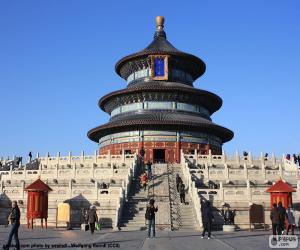 Układanka Świątynia Nieba, Pekinie, Chiny