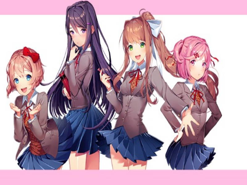 anime ddlc puzzle