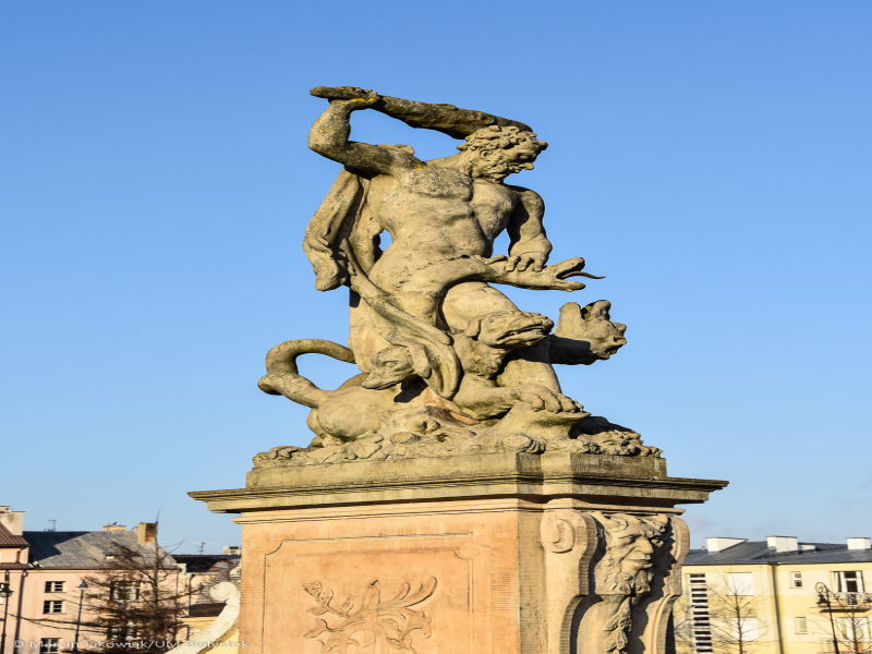 sculpture of St.Białystok puzzle