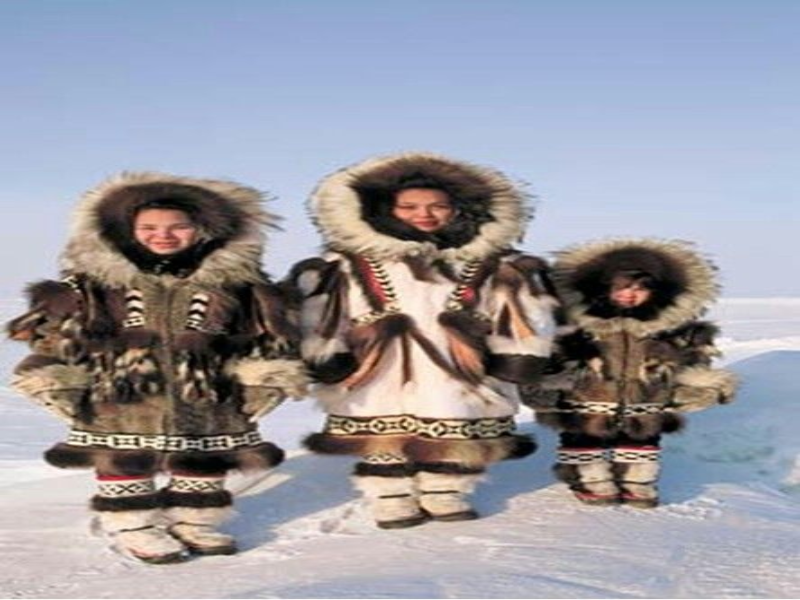 strój Eskimosa (Inuity) puzzle