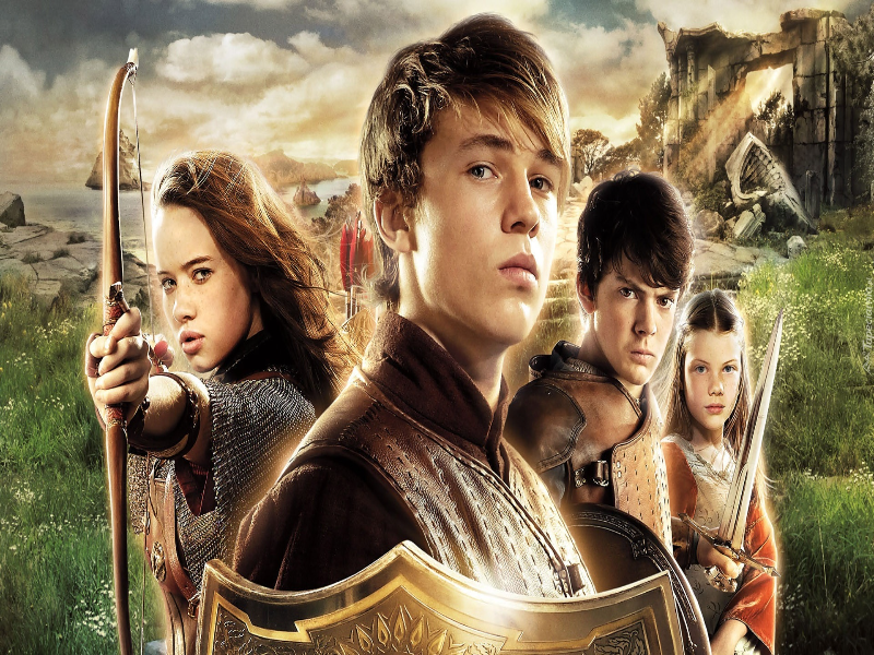 narnia puzzle zabawa puzzle